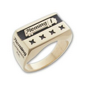 Signature Series Men's Rectangular Signet Ring